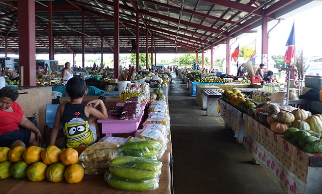 The main market in Apia